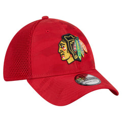Chicago Blackhawks New Era Active Subtle Camo 39THIRTY Flex Hat For Sale