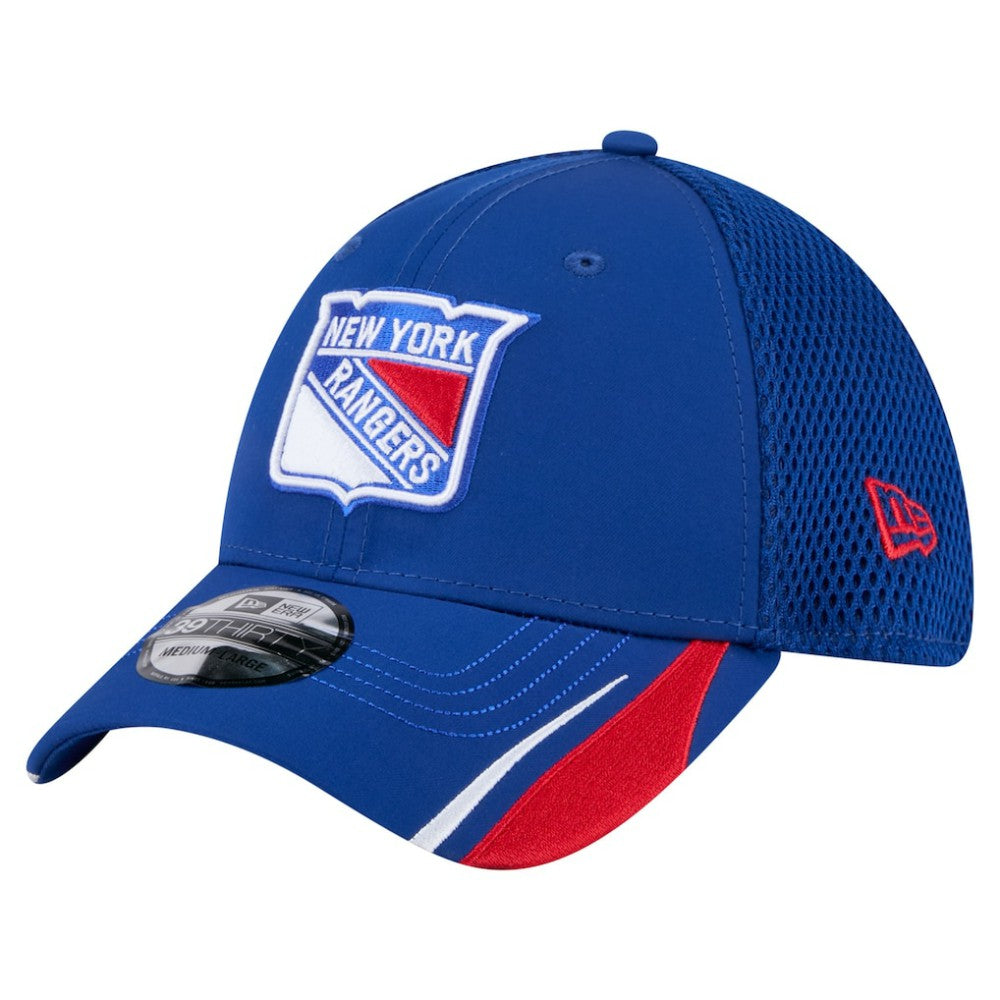 New York Rangers New Era Linear Featherweight 39THIRTY Flex Hat Discount