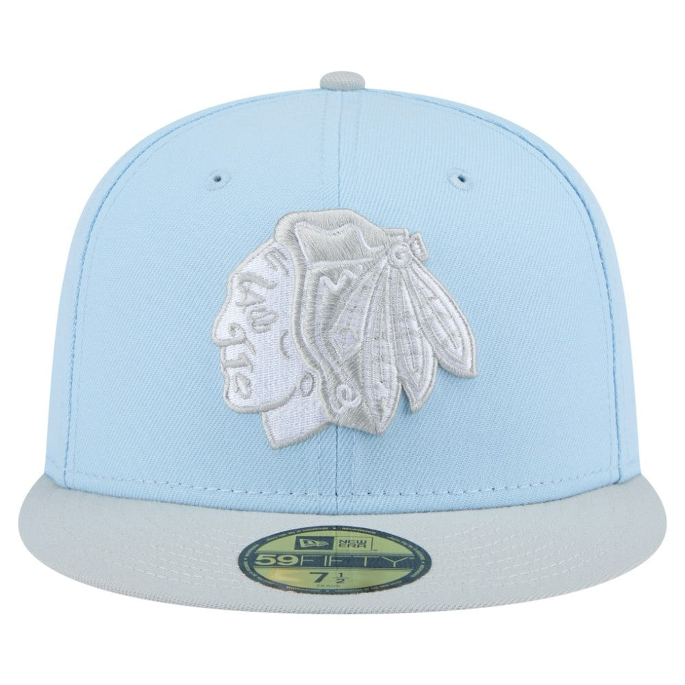 Chicago Blackhawks New Era Color Pack Two-Tone 59FIFTY Fitted Hat Discount