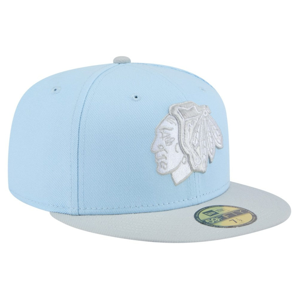 Chicago Blackhawks New Era Color Pack Two-Tone 59FIFTY Fitted Hat Discount