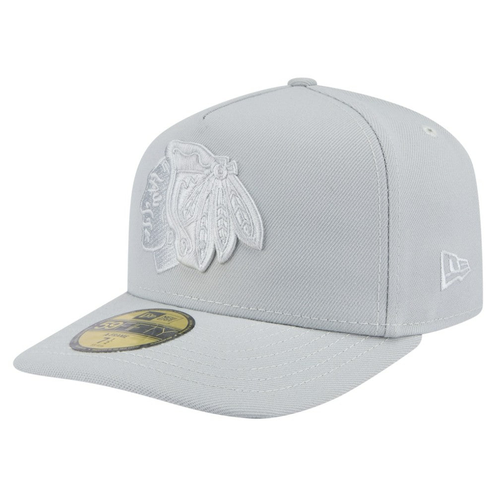 Chicago Blackhawks New Era Color Pack A-Frame 59FIFTY Fitted Hat Sale