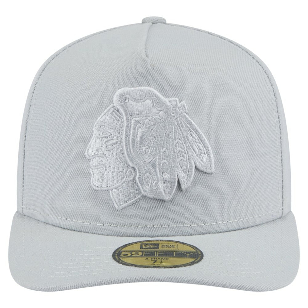 Chicago Blackhawks New Era Color Pack A-Frame 59FIFTY Fitted Hat Sale