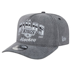 Los Angeles Kings New Era Throwback Washed A-Frame Pre-Curved 9FIFTY Snapback Hat On Sale