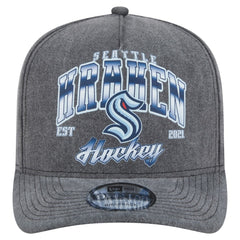 Seattle Kraken New Era Throwback Washed A-Frame Pre-Curved 9FIFTY Snapback Hat Discount