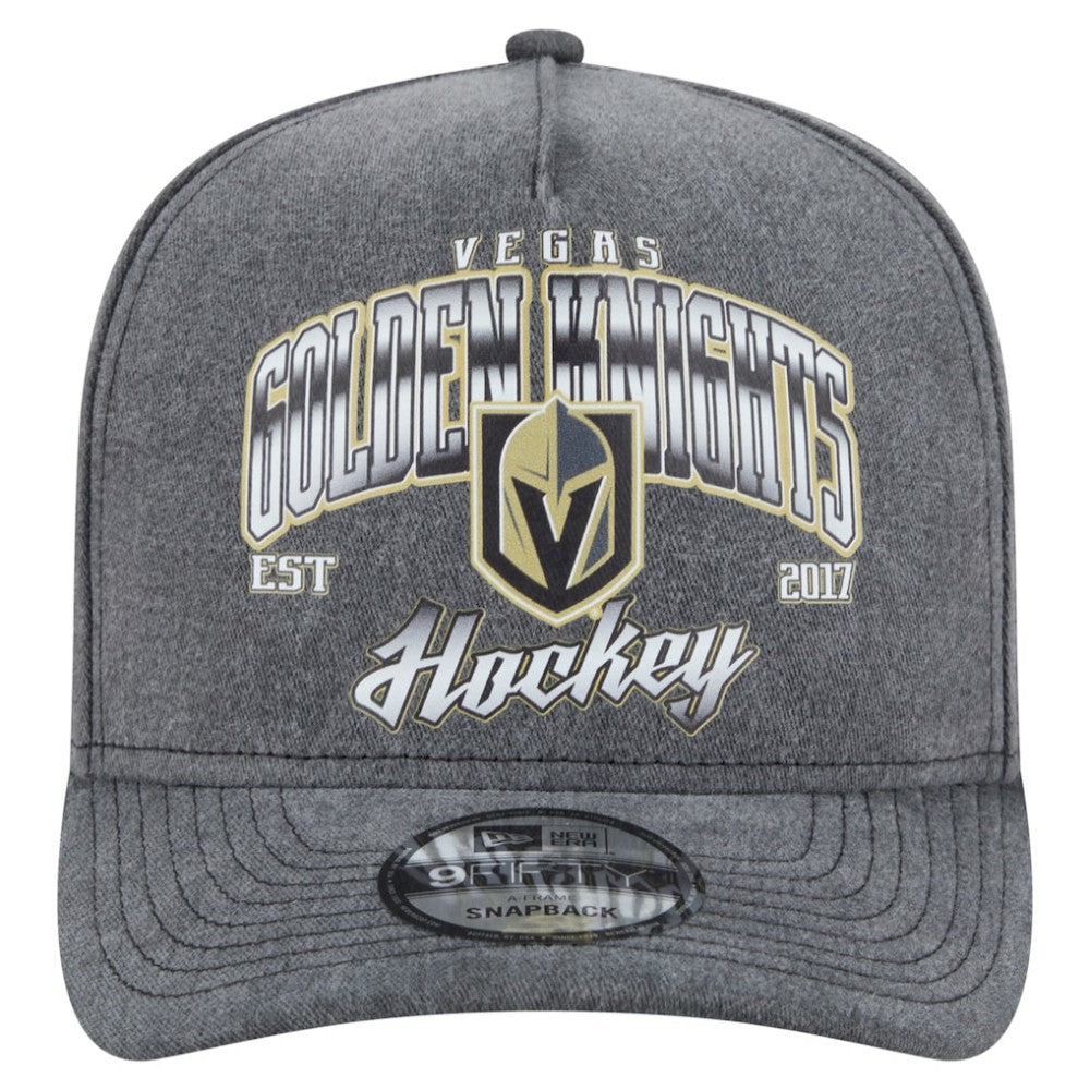 Vegas Golden Knights New Era Throwback Washed A-Frame Pre-Curved 9FIFTY Snapback Hat Online