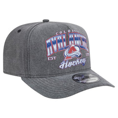 Colorado Avalanche New Era Throwback Washed A-Frame Pre-Curved 9FIFTY Snapback Hat Outlet