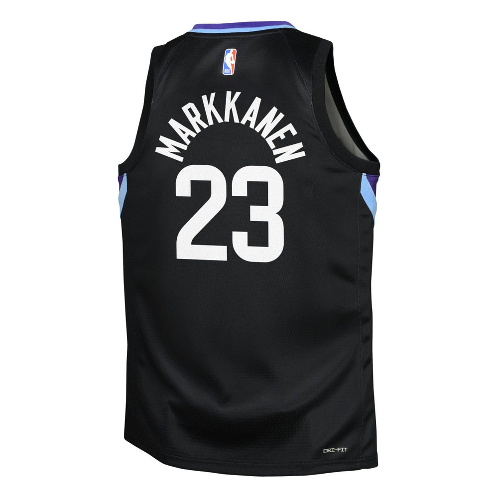 Lauri Markkanen Utah Jazz Jordan Brand Youth Swingman Jersey Outlet