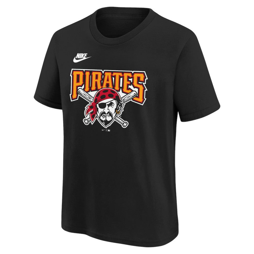 Pittsburgh Pirates Nike Youth Cooperstown Collection Team Logo T-Shirt | MLB Discount