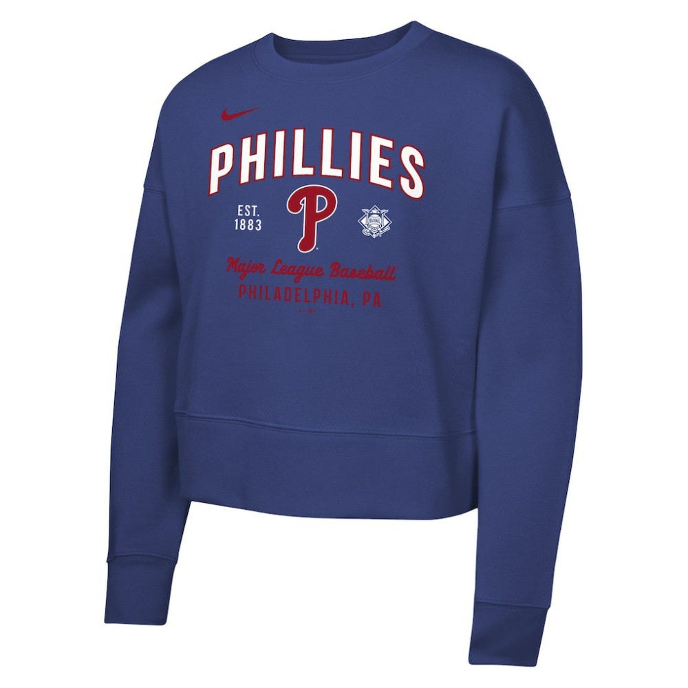 Philadelphia Phillies Nike Girls Youth Fleece Sweatshirt | MLB US