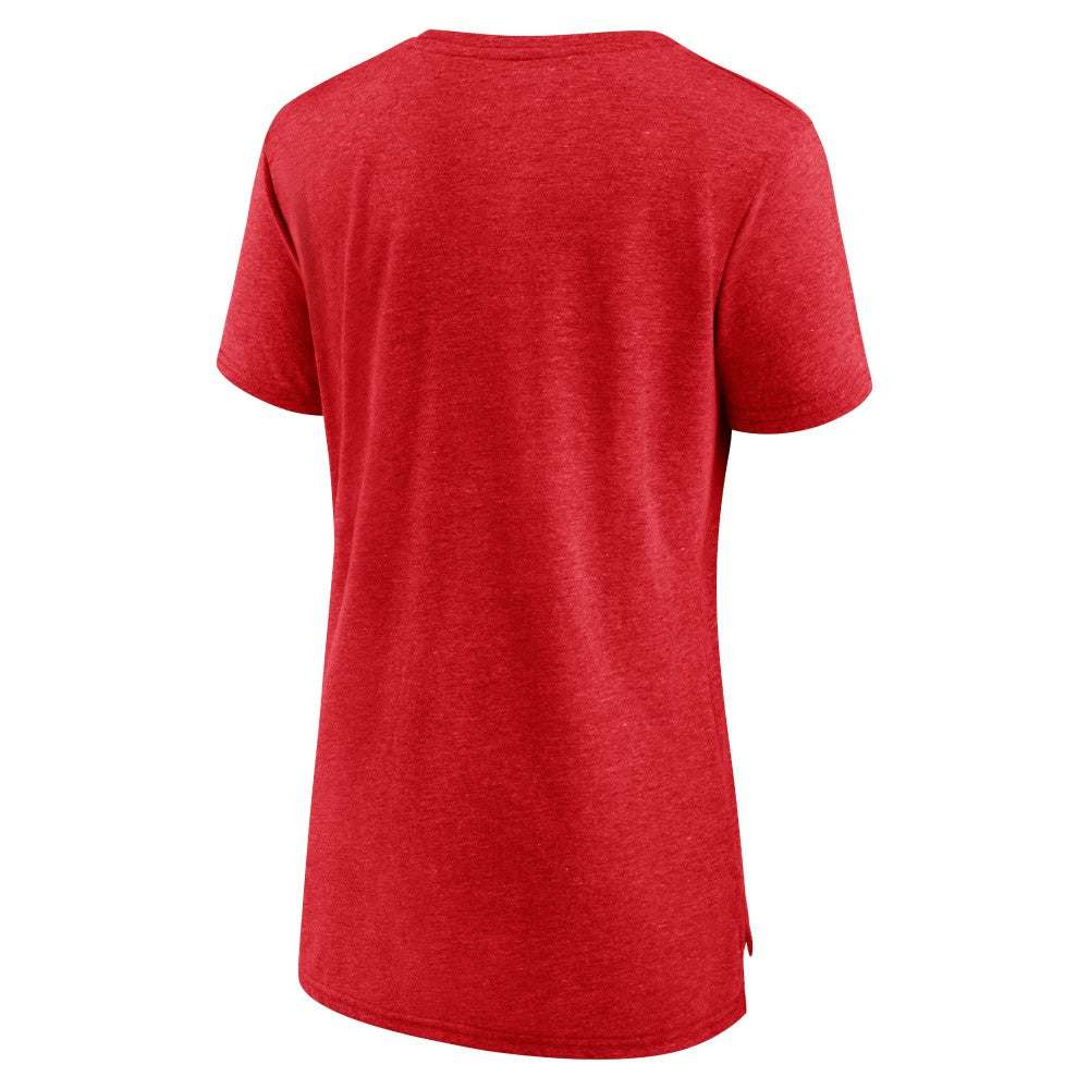 Cincinnati Reds Women's Arch Tri-Blend T-Shirt | MLB For sale