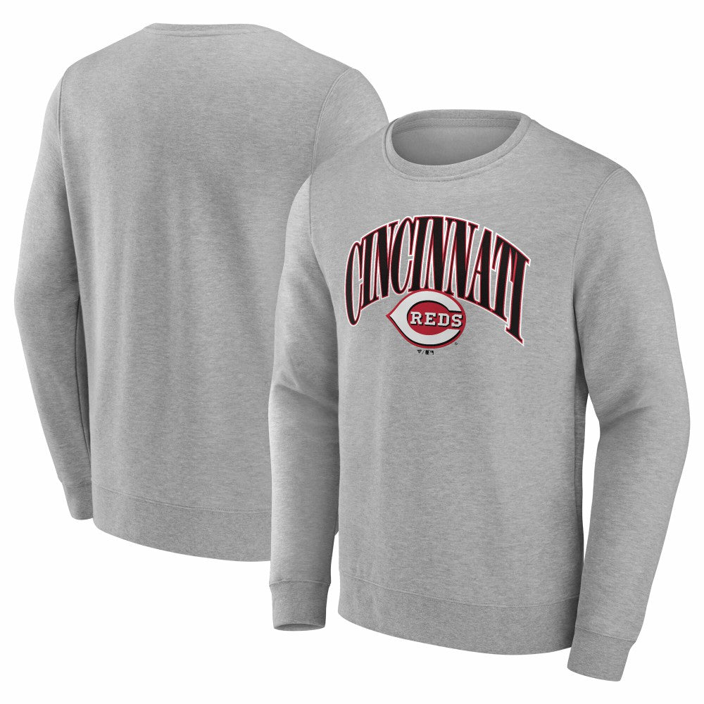 Cincinnati Reds Arch Pullover Sweatshirt | MLB Discount
