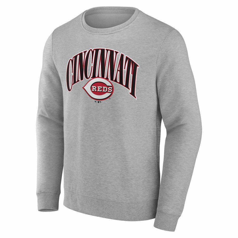 Cincinnati Reds Arch Pullover Sweatshirt | MLB Discount