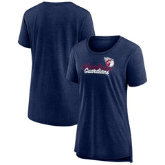 Cleveland Guardians Women's Practice Time Tri-Blend T-Shirt | MLB New