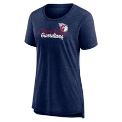 Cleveland Guardians Women's Practice Time Tri-Blend T-Shirt | MLB New
