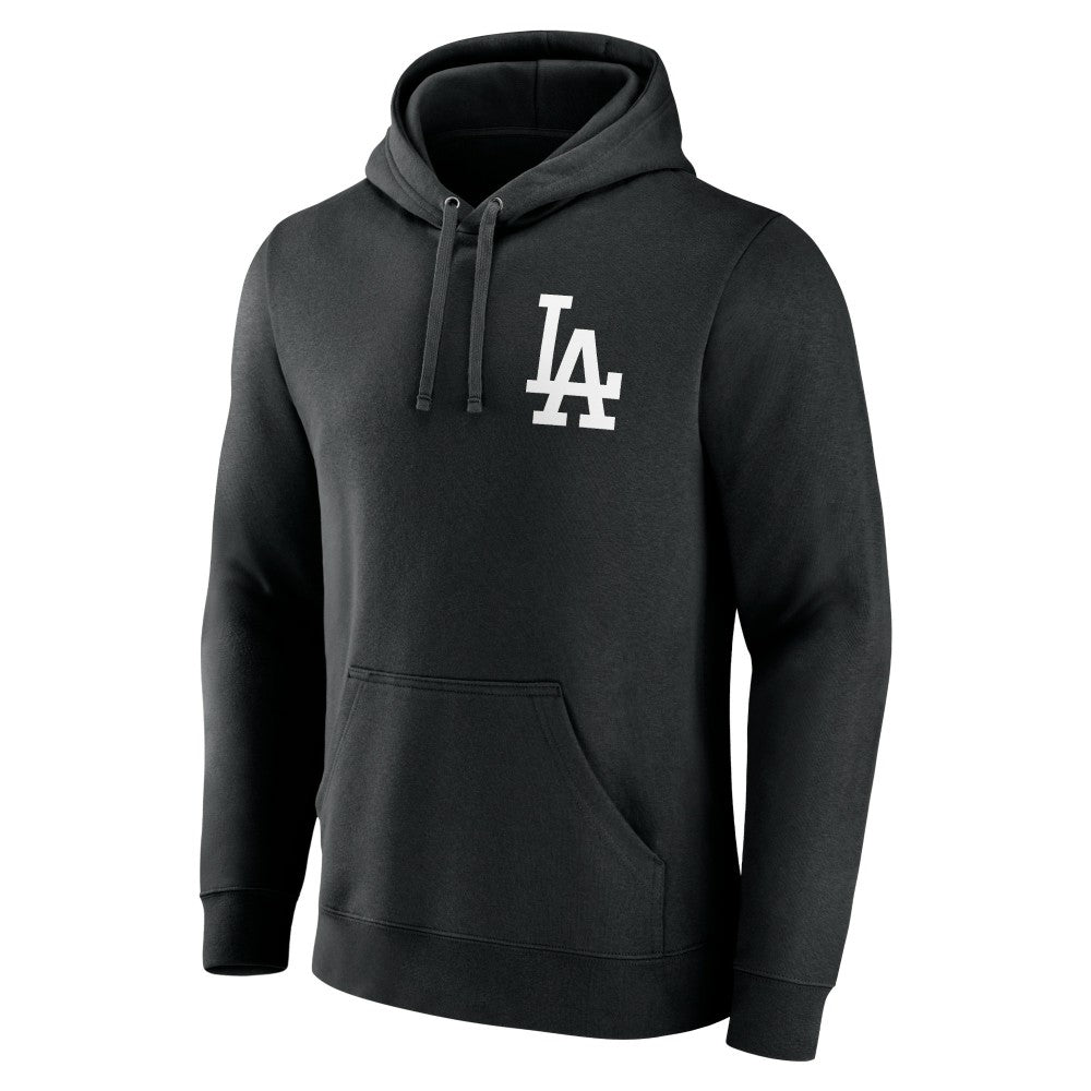 Mookie Betts Los Angeles Dodgers Mister Cartoon Name & Number Pullover Hoodie | MLB Discount