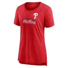 Philadelphia Phillies Women's Practice Time Tri-Blend T-Shirt | MLB On Sale