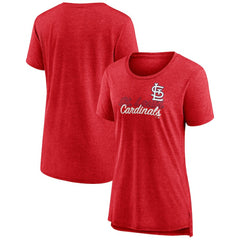 St. Louis Cardinals Women's Practice Time Tri-Blend T-Shirt | MLB Near me