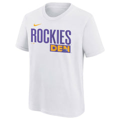 Colorado Rockies Nike Youth 2025 City Connect Wordmark T-Shirt | MLB US