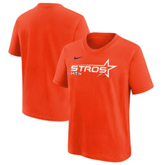 Houston Astros Nike Youth 2025 City Connect Wordmark T-Shirt | MLB Online