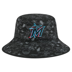 Miami Marlins New Era 2025 Spring Training All Over Print Bucket Hat | MLB US