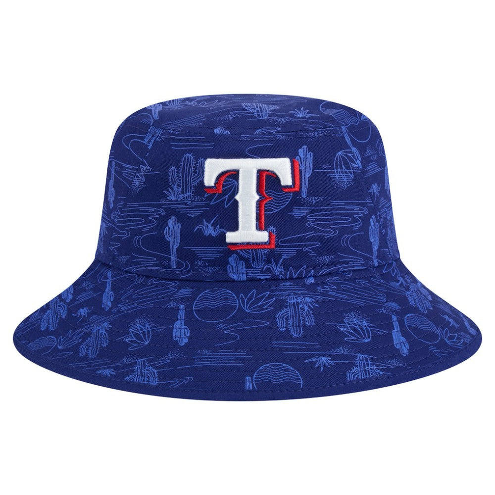 Texas Rangers New Era 2025 Spring Training All Over Print Bucket Hat | MLB Outlet