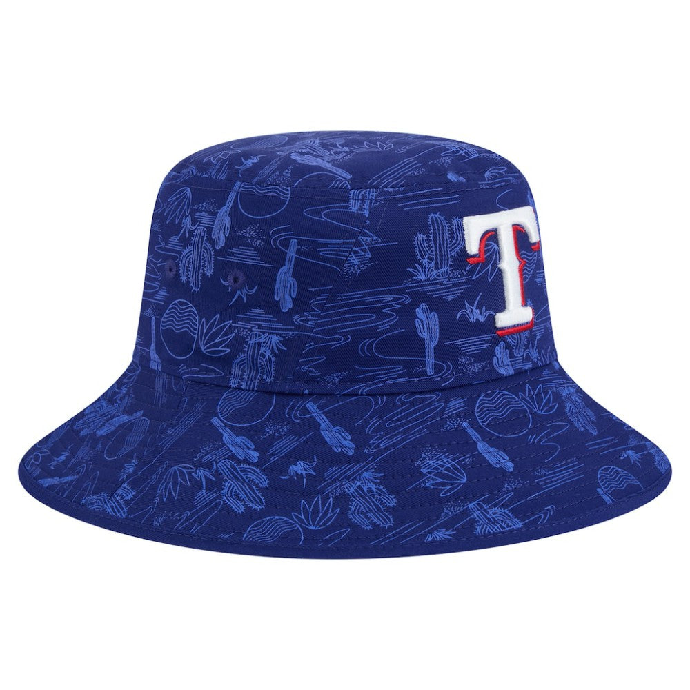 Texas Rangers New Era 2025 Spring Training All Over Print Bucket Hat | MLB Outlet