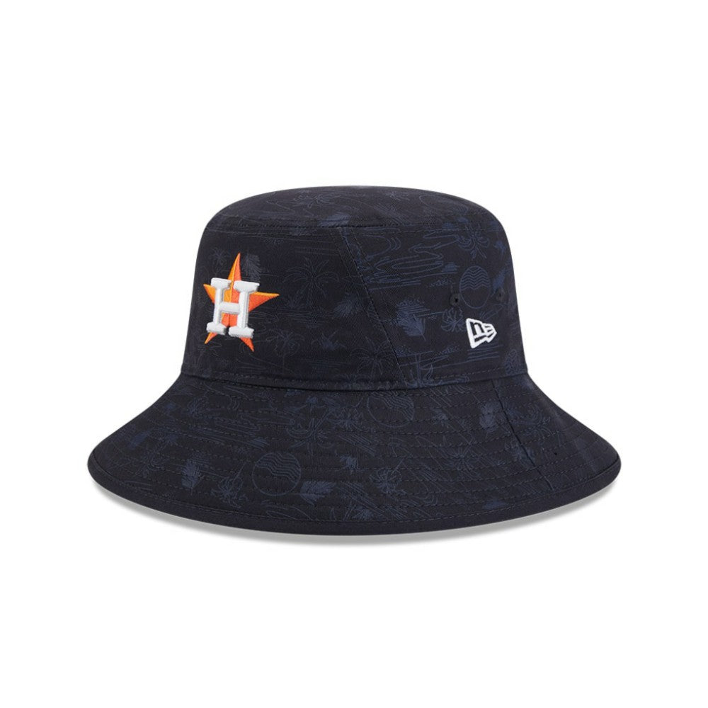 Houston Astros New Era Youth 2025 Spring Training All Over Print Bucket Hat | MLB New