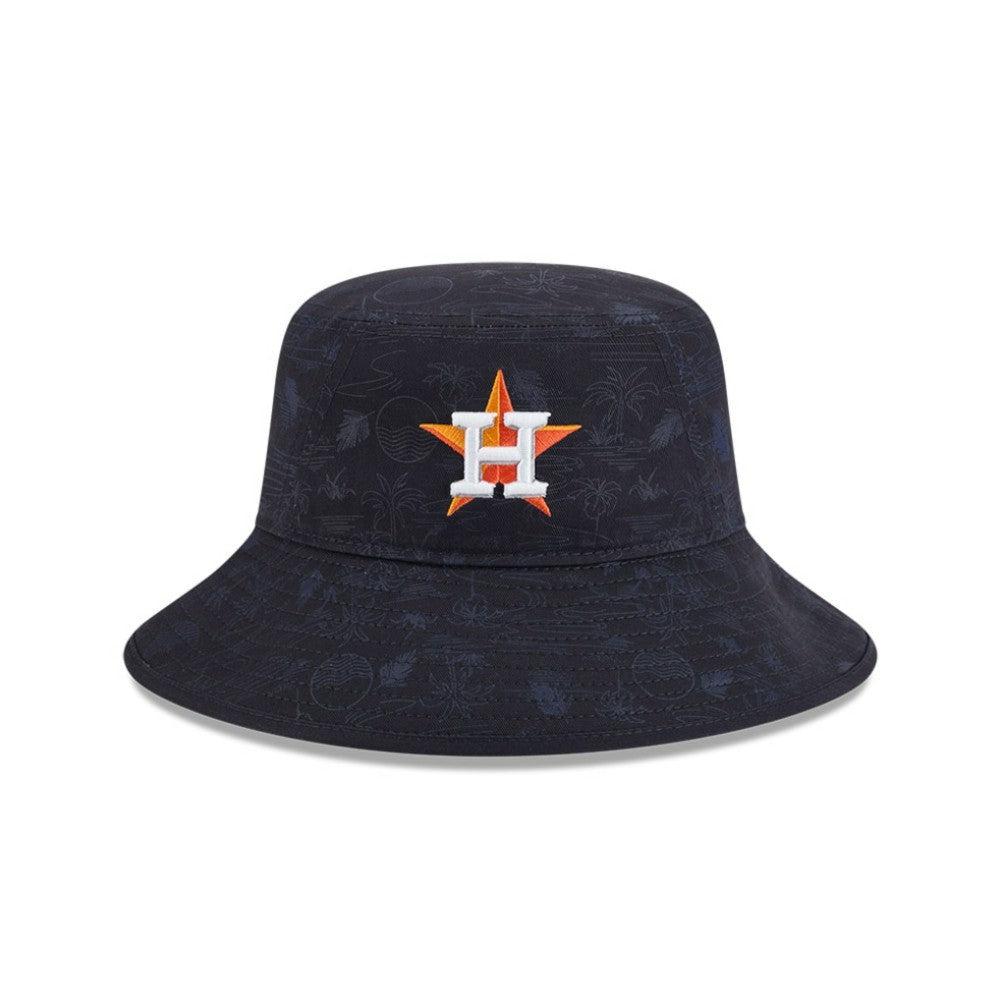 Houston Astros New Era Youth 2025 Spring Training All Over Print Bucket Hat | MLB New