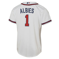 Ozzie Albies Atlanta Braves Nike Youth Home Replica Player Jersey | MLB Sale