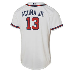 Ronald Acuna Jr. Atlanta Braves Nike Youth Home Replica Player Jersey | MLB For sale