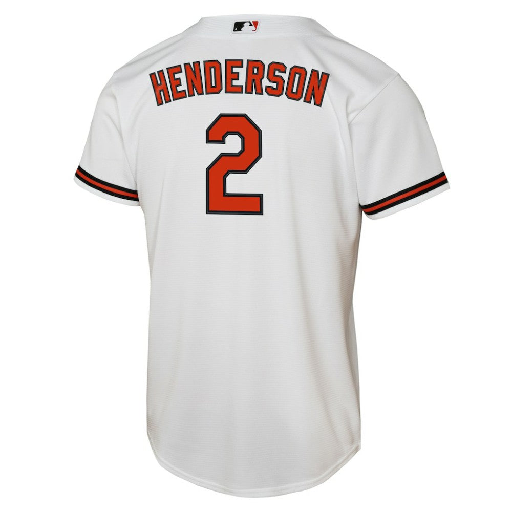 Gunnar Henderson Baltimore Orioles Nike Youth Home Replica Player Jersey | MLB New