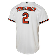 Gunnar Henderson Baltimore Orioles Nike Youth Home Replica Player Jersey | MLB New