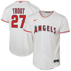 Mike Trout Los Angeles Angels Nike Youth Home Replica Player Jersey | MLB US