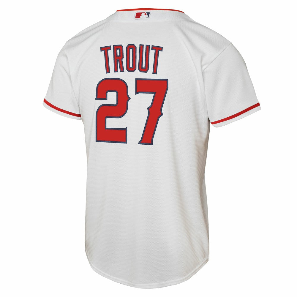 Mike Trout Los Angeles Angels Nike Youth Home Replica Player Jersey | MLB US