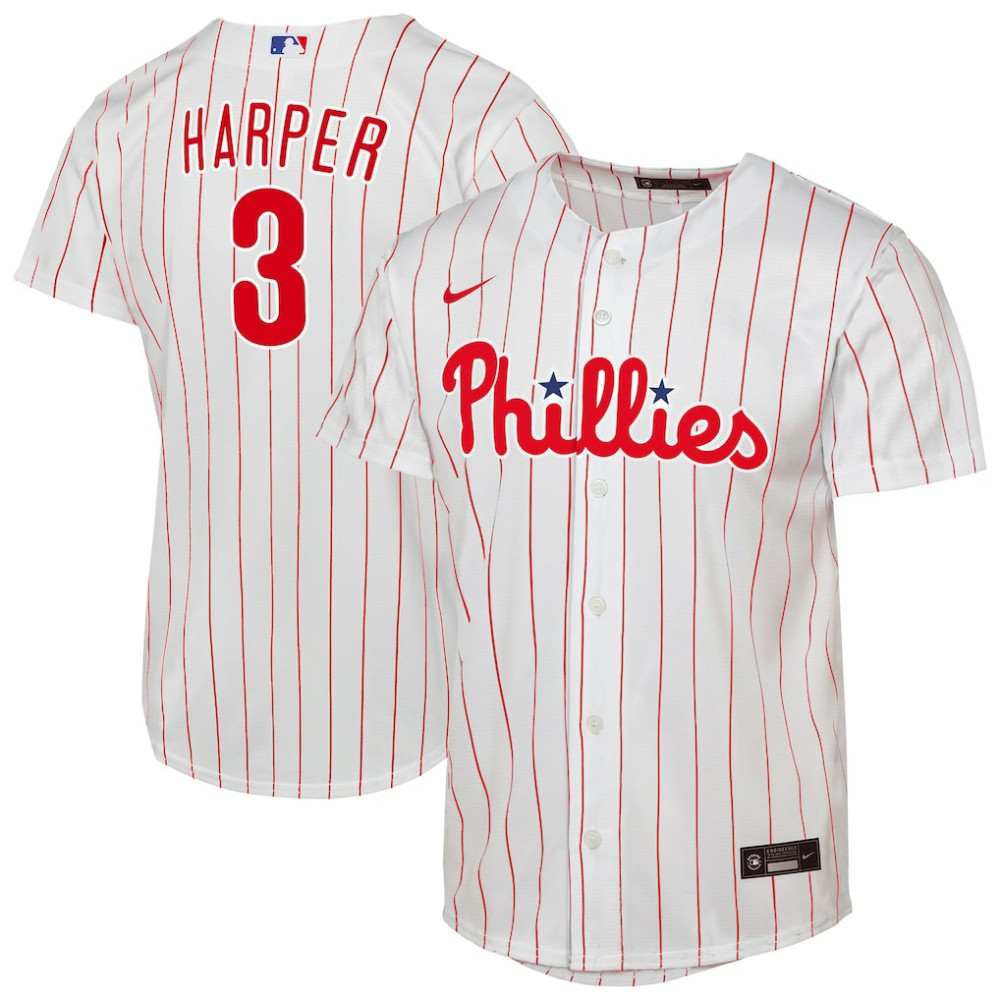 Bryce Harper Philadelphia Phillies Nike Youth Home Replica Player Jersey | MLB Sale
