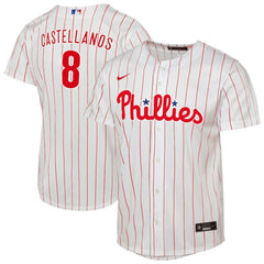 Nick Castellanos Philadelphia Phillies Nike Youth Home Replica Player Jersey | MLB For sale