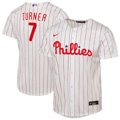 Trea Turner Philadelphia Phillies Nike Youth Home Replica Player Jersey | MLB Near me