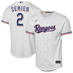 Marcus Semien Texas Rangers Nike Youth Home Replica Player Jersey | MLB Outlet
