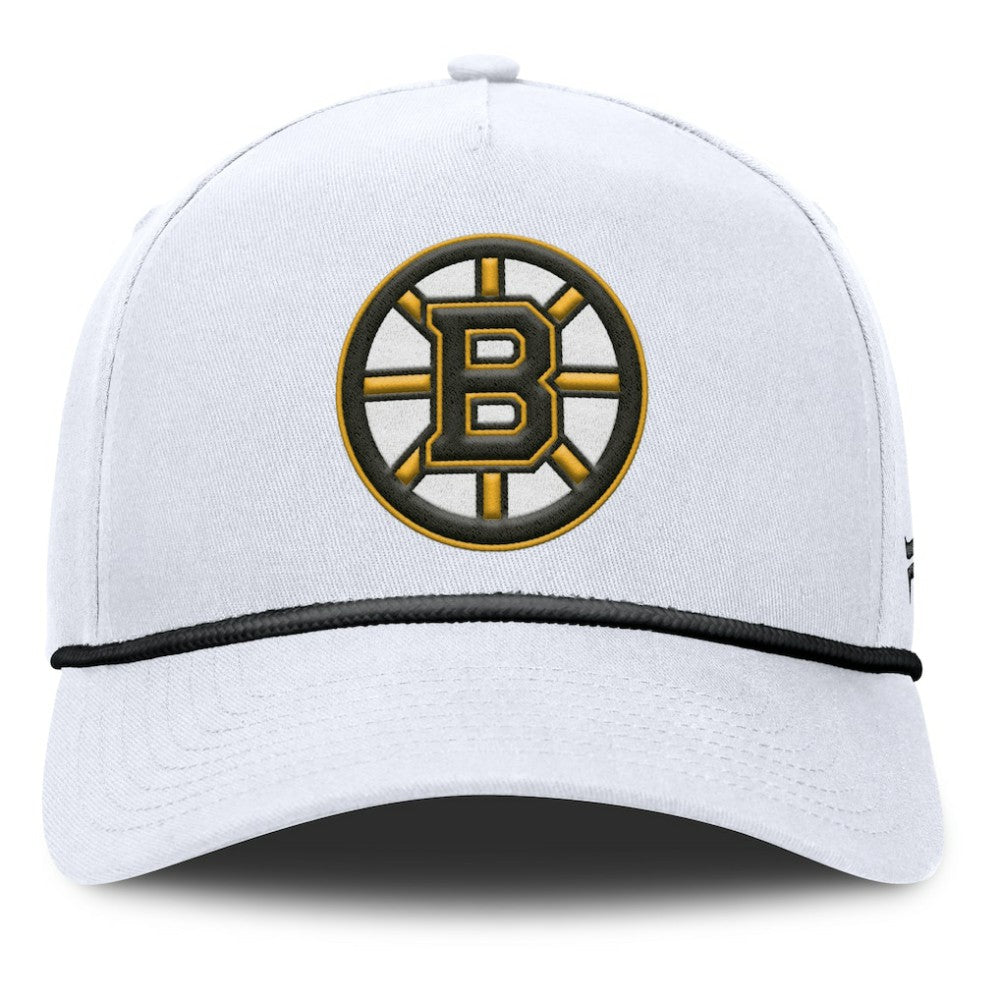 Boston Bruins Fanatics Rope A-Frame Adjustable Hat Discount