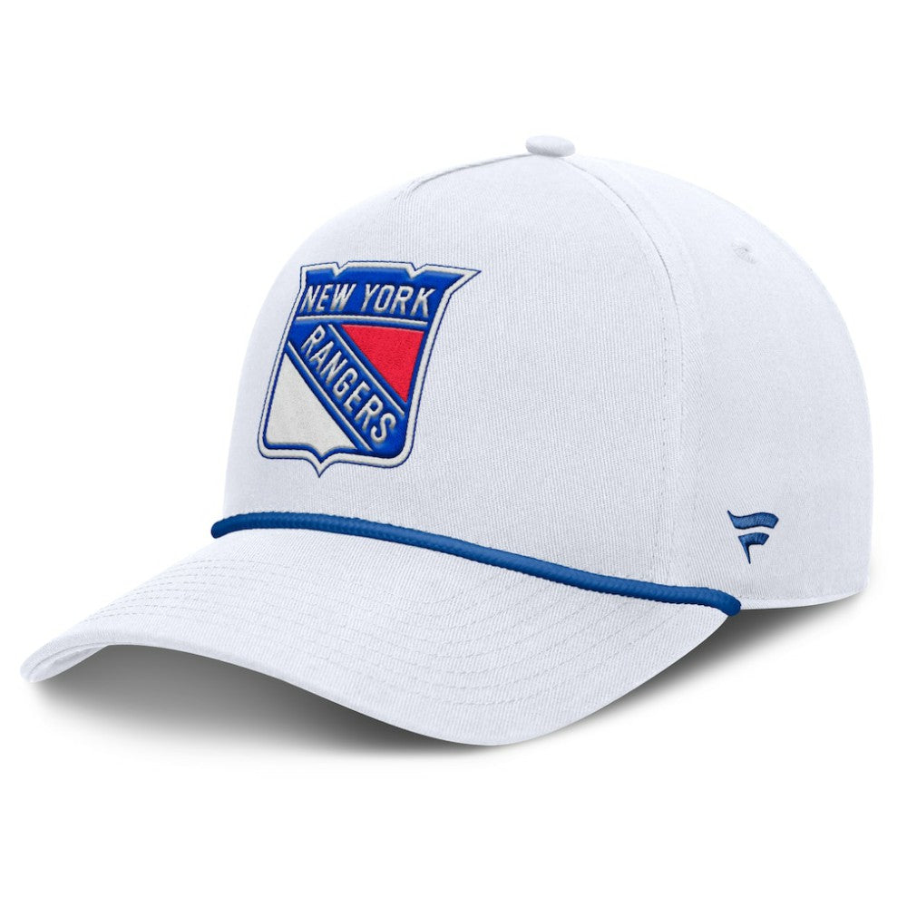 New York Rangers Fanatics Rope A-Frame Adjustable Hat On Sale