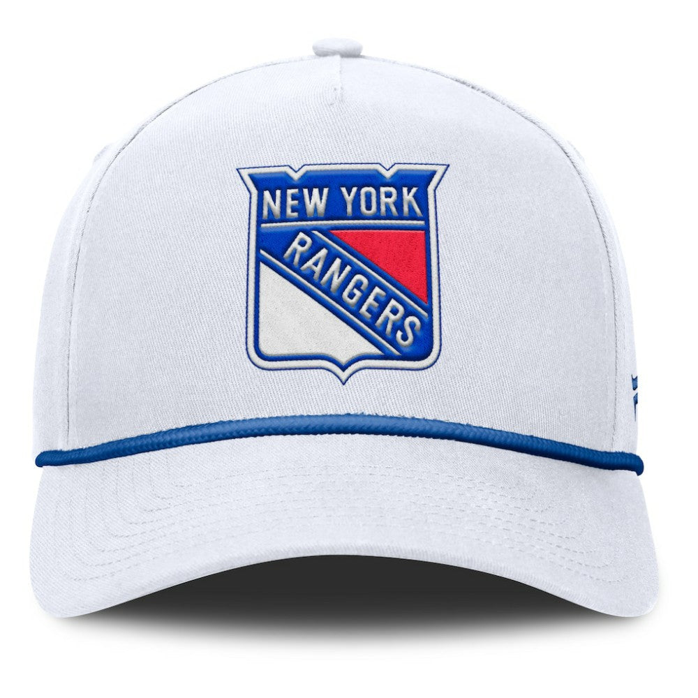 New York Rangers Fanatics Rope A-Frame Adjustable Hat On Sale