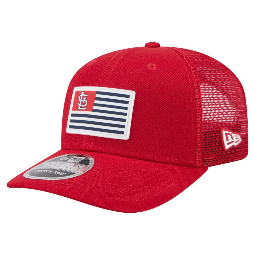 St. Louis Cardinals New Era Flag 9SEVENTY Stretch-Snap Hat | MLB For sale