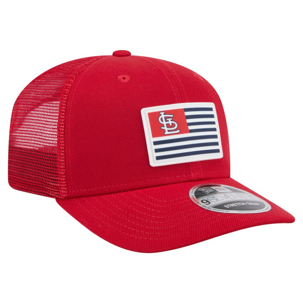 St. Louis Cardinals New Era Flag 9SEVENTY Stretch-Snap Hat | MLB For sale