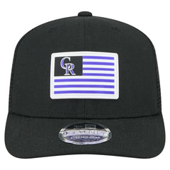 Colorado Rockies New Era Flag 9SEVENTY Stretch-Snap Hat | MLB On Sale