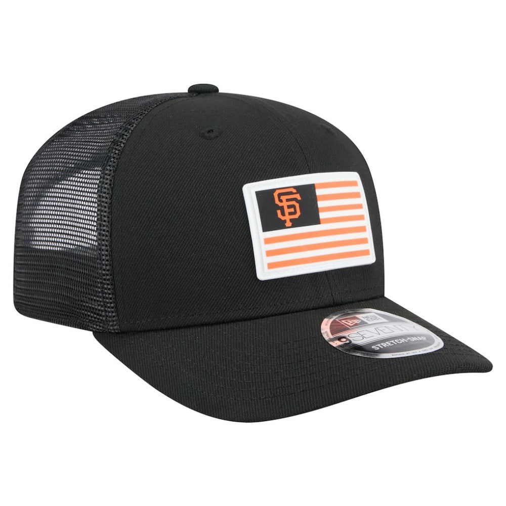 San Francisco Giants New Era Flag 9SEVENTY Stretch-Snap Hat | MLB On Sale