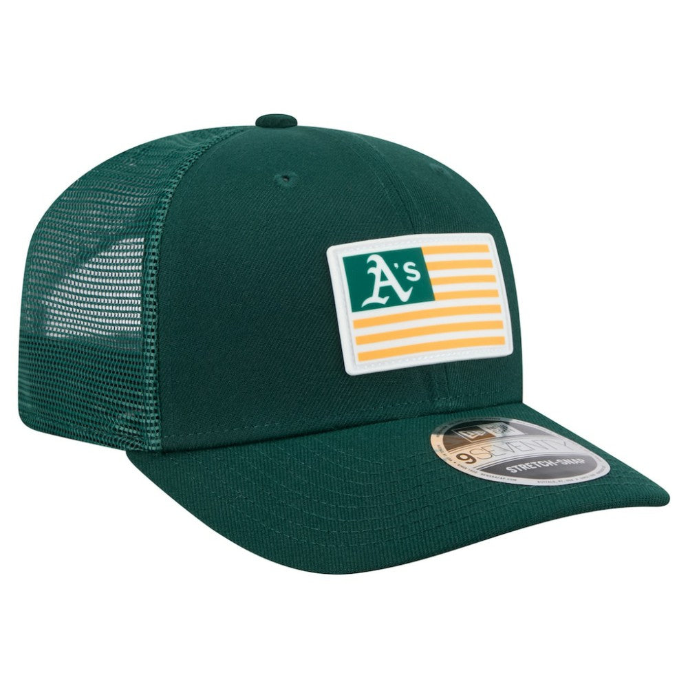 Athletics New Era Flag 9SEVENTY Stretch-Snap Hat | MLB For sale