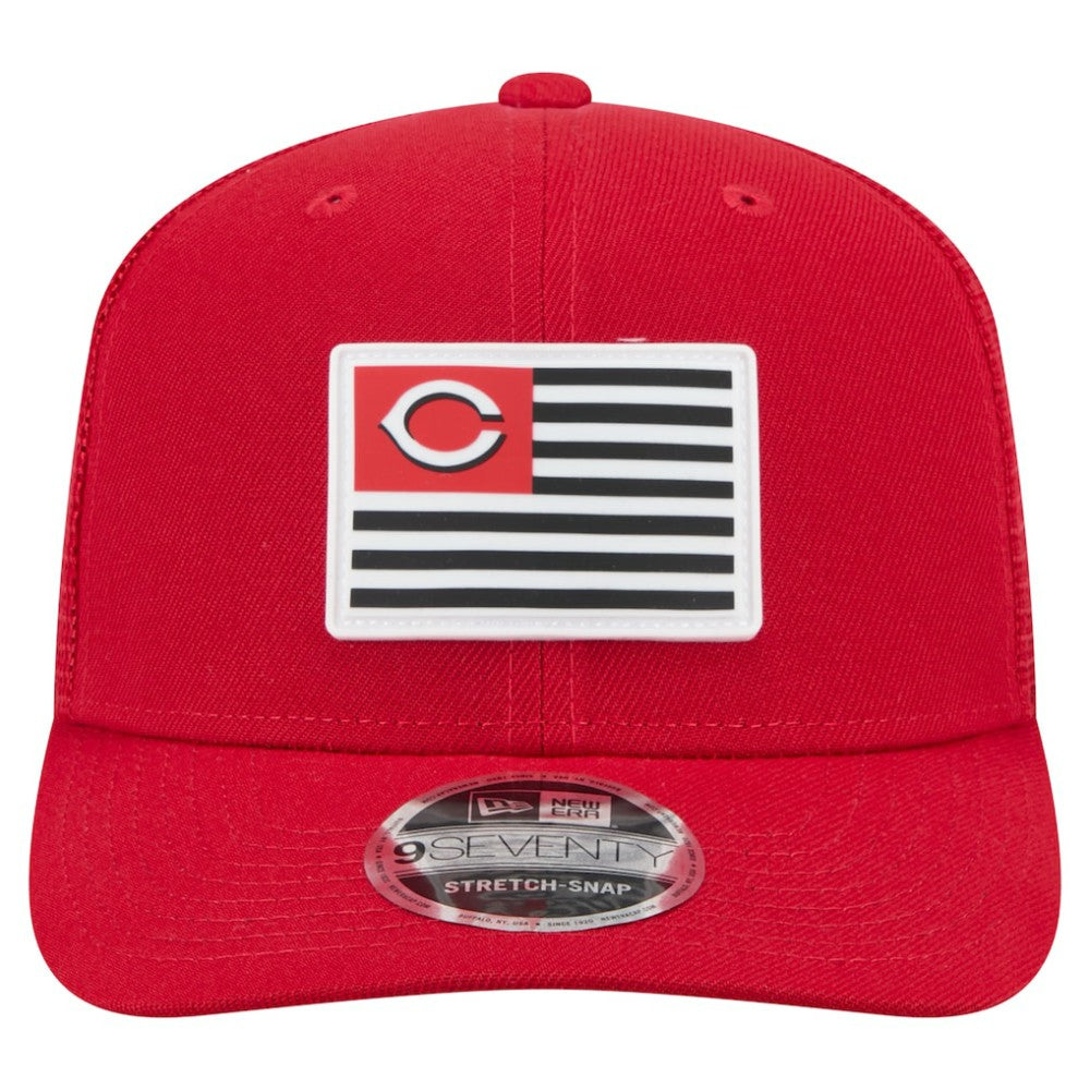 Cincinnati Reds New Era Flag 9SEVENTY Stretch-Snap Hat | MLB US