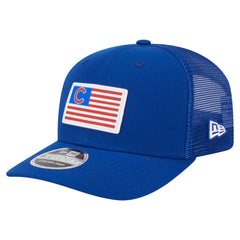 Chicago Cubs New Era Flag 9SEVENTY Stretch-Snap Hat | MLB On Sale