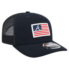 Atlanta Braves New Era Flag 9SEVENTY Stretch-Snap Hat | MLB On Sale