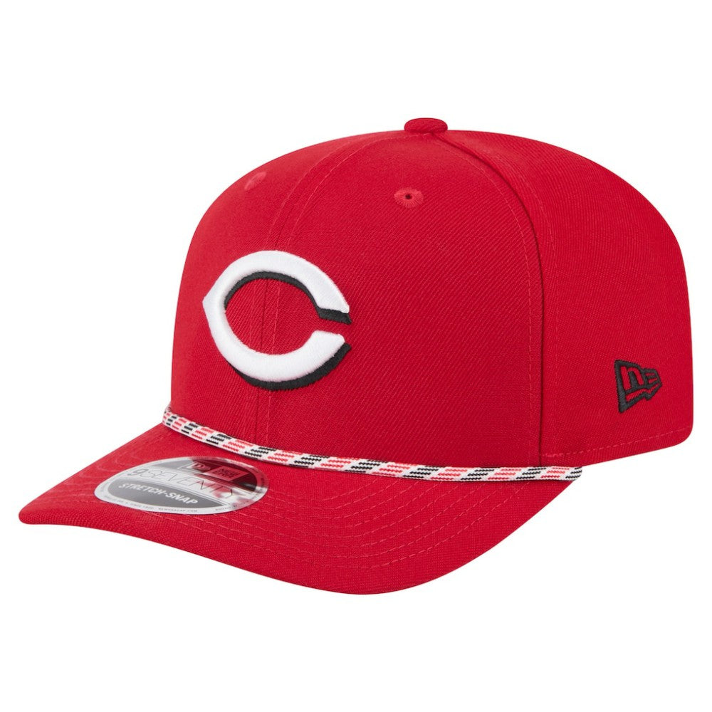 Cincinnati Reds New Era Multi-Rope 9SEVENTY Stretch-Snap Hat | MLB Outlet